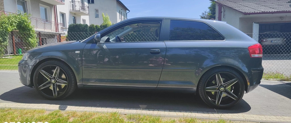 Audi A3 cena 22000 przebieg: 270000, rok produkcji 2007 z Kraśnik małe 596